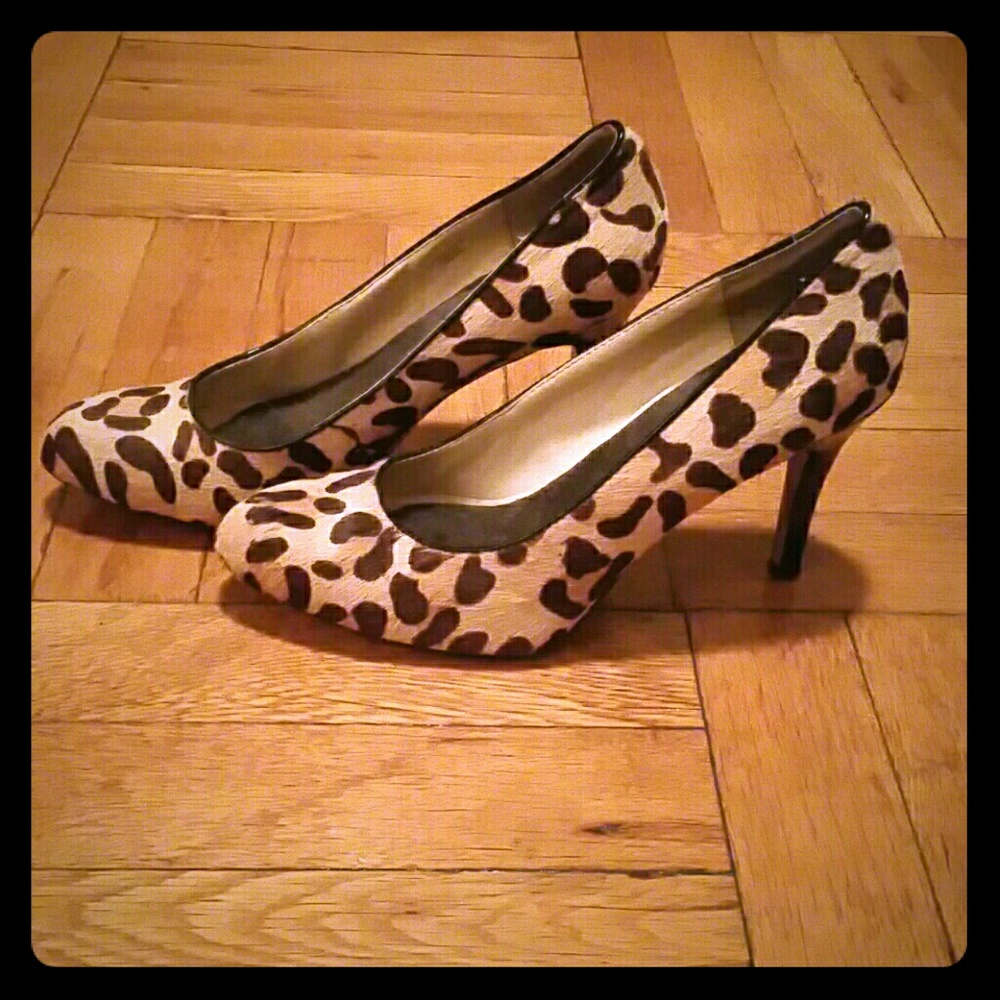 Cheetah print heels
